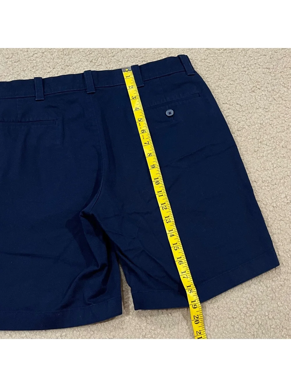J. Crew Mens Blue 9” Chino Shorts Size 33